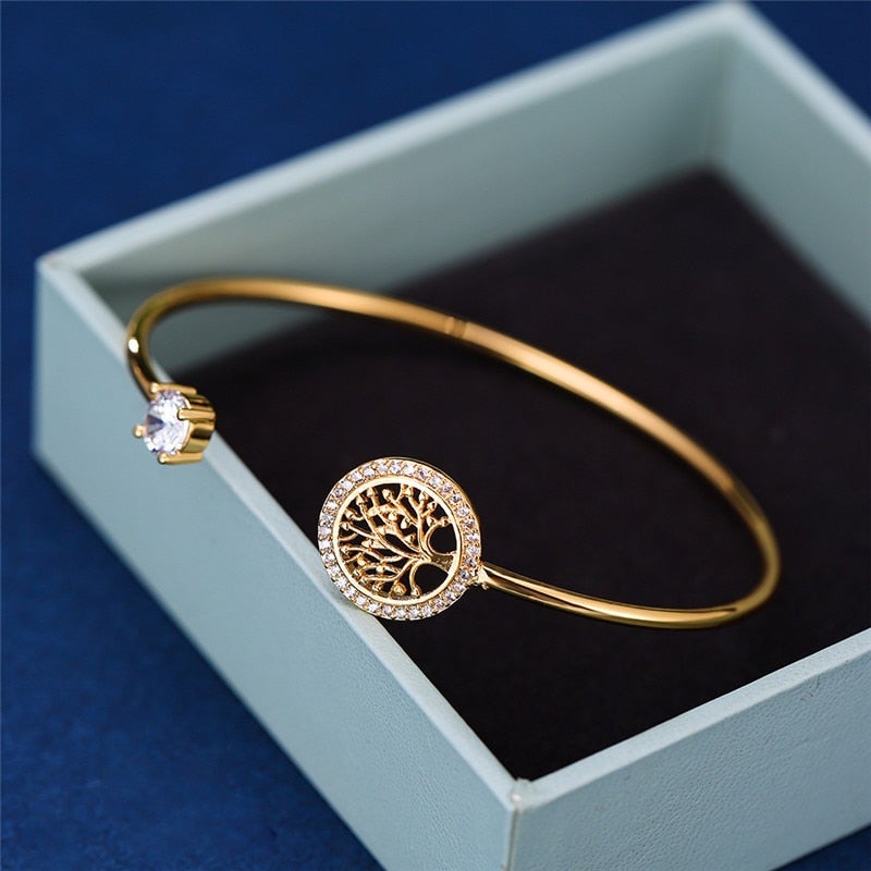 Donna – Adjustable Bracelet with Tree of Life