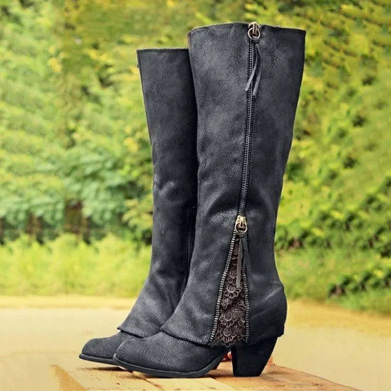 Victoria - Knee High Boots