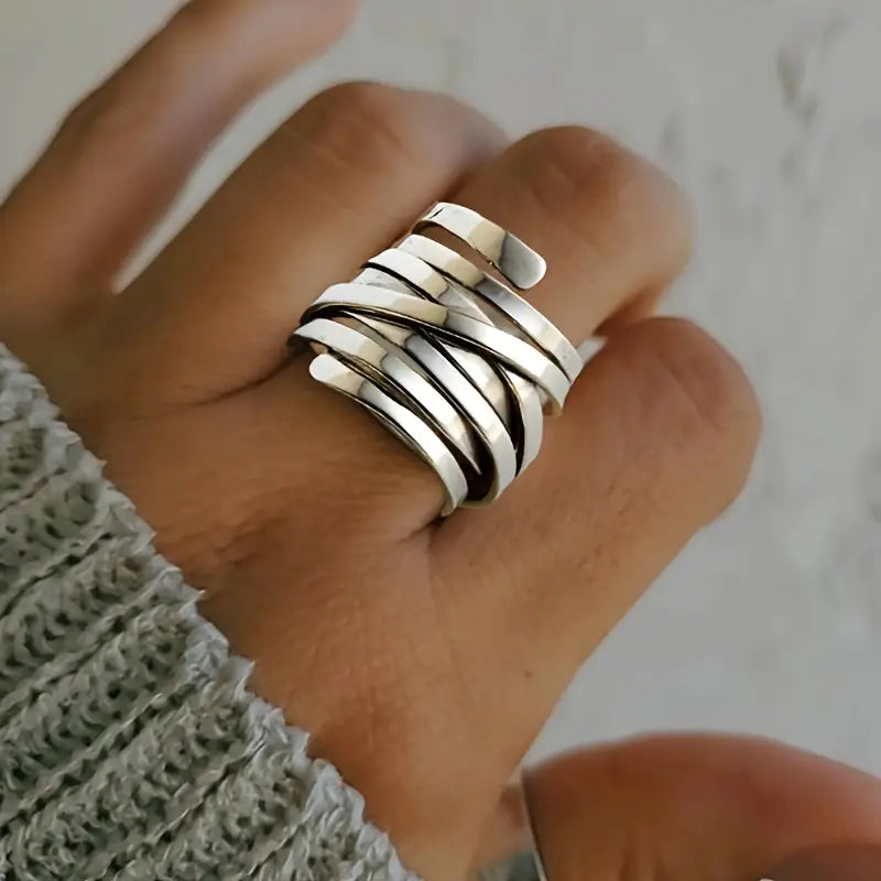 Blaize - Vintage Thick Silver Ring