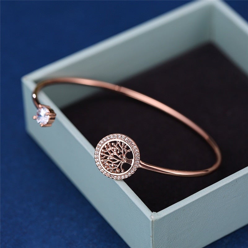 Donna – Adjustable Bracelet with Tree of Life