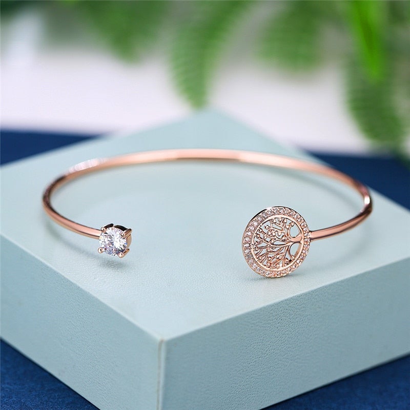 Donna – Adjustable Bracelet with Tree of Life