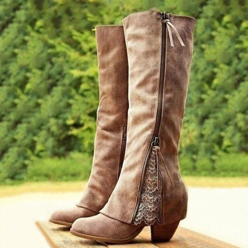 Victoria - Knee High Boots