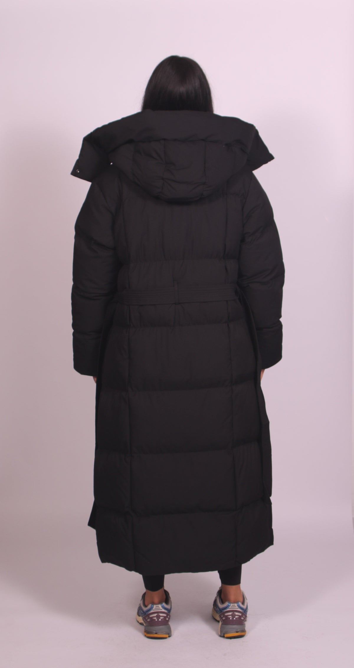 Marley – Hooded Puffer Longline Coat