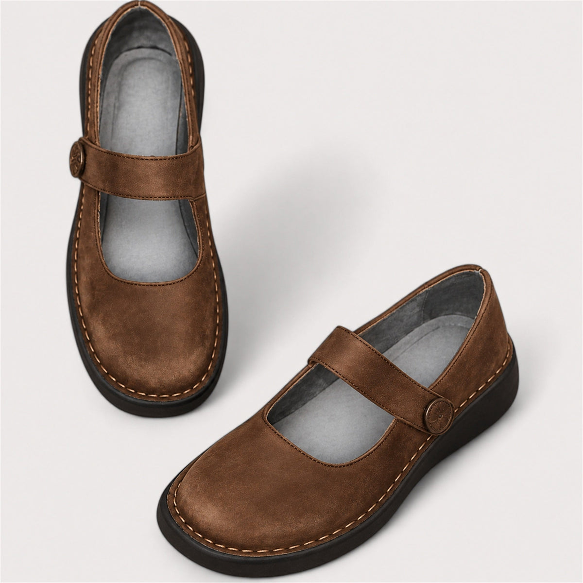 Heidi – Cushioned Mary Jane Shoes