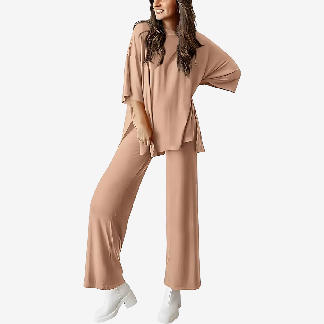 Zally – Effortless Two-Piece Lounge Set