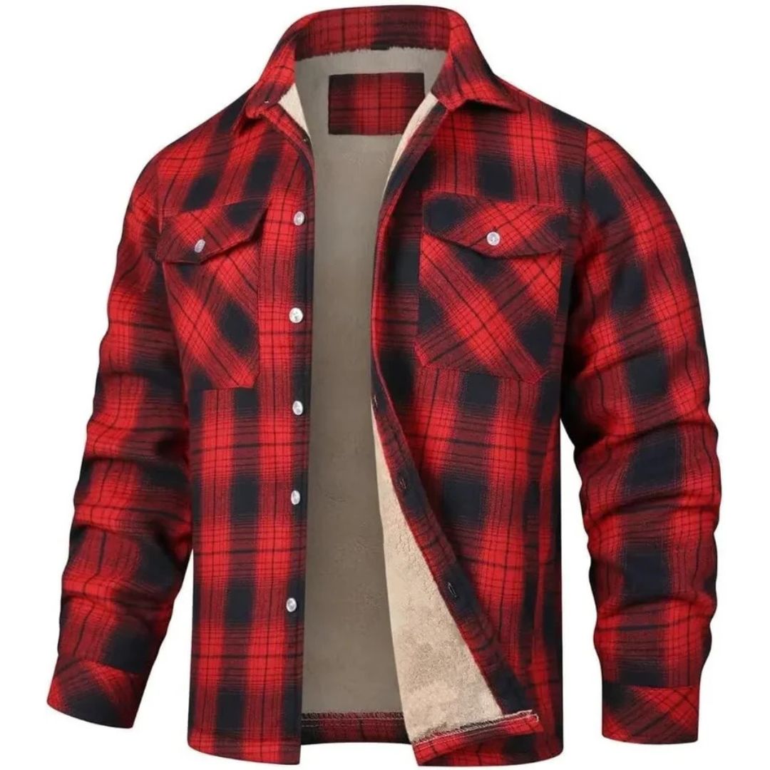 Zachary – Warm Plaid Jacket
