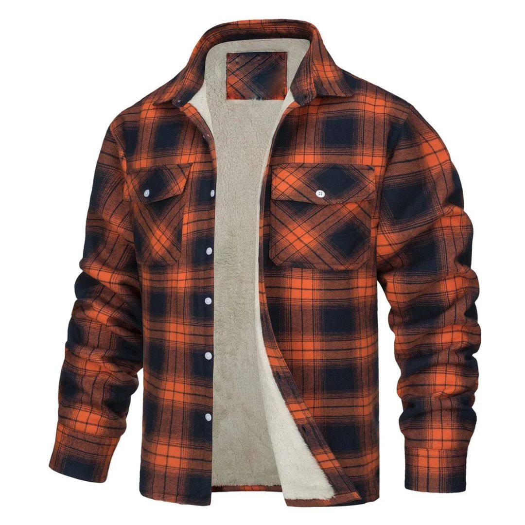 Zachary – Warm Plaid Jacket