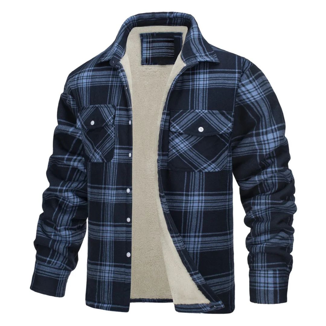 Zachary – Warm Plaid Jacket