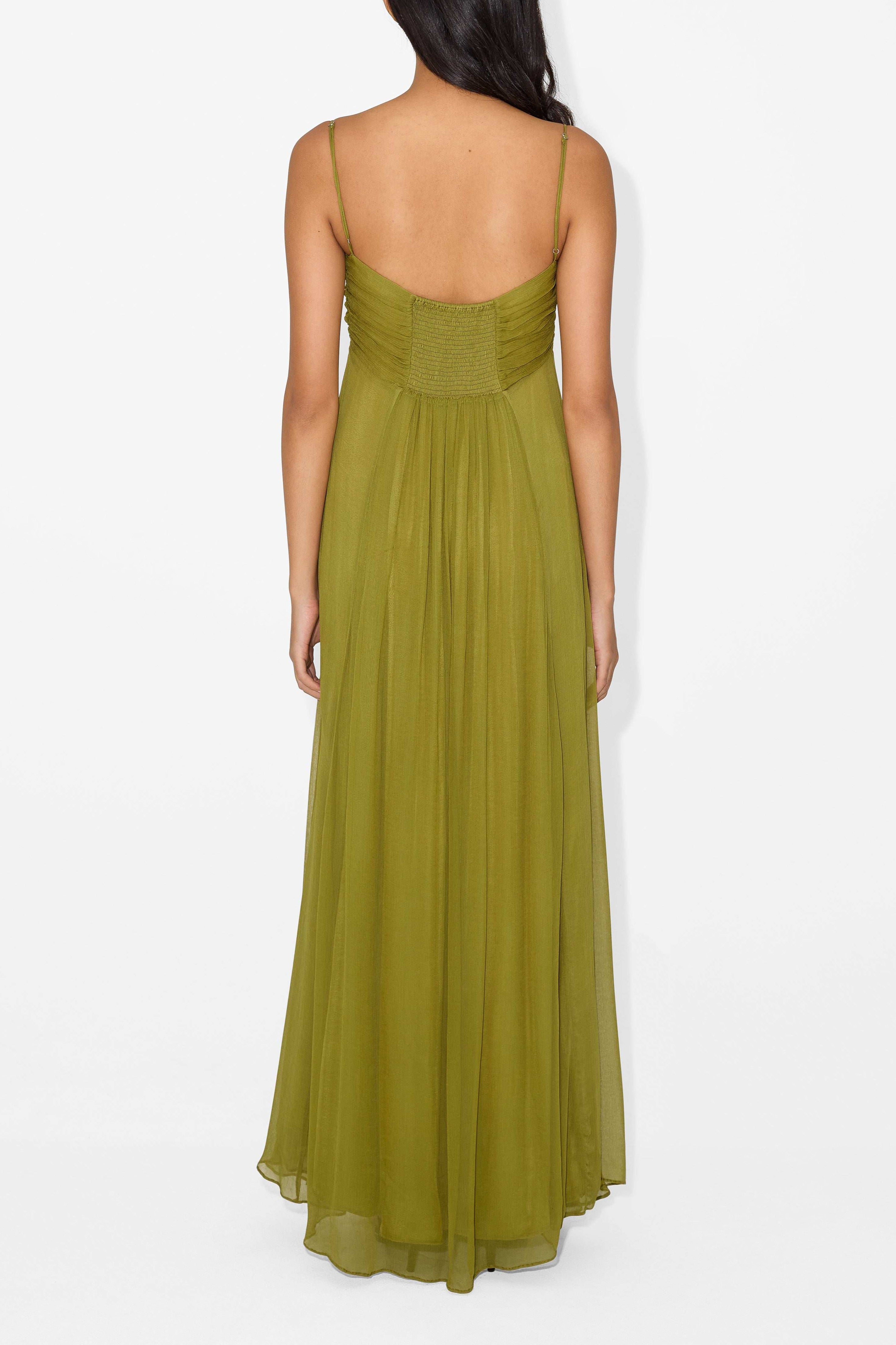 Saddie – Flowing Keyhole Maxi Dress