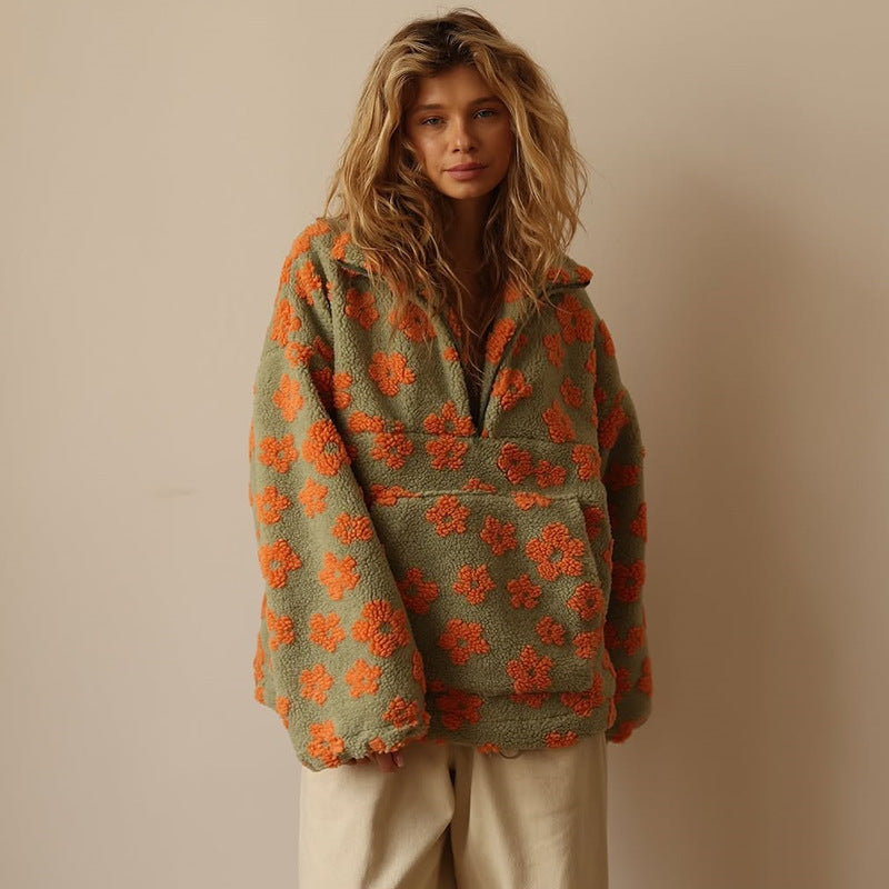 Alana - Cozy Teddy Jacket