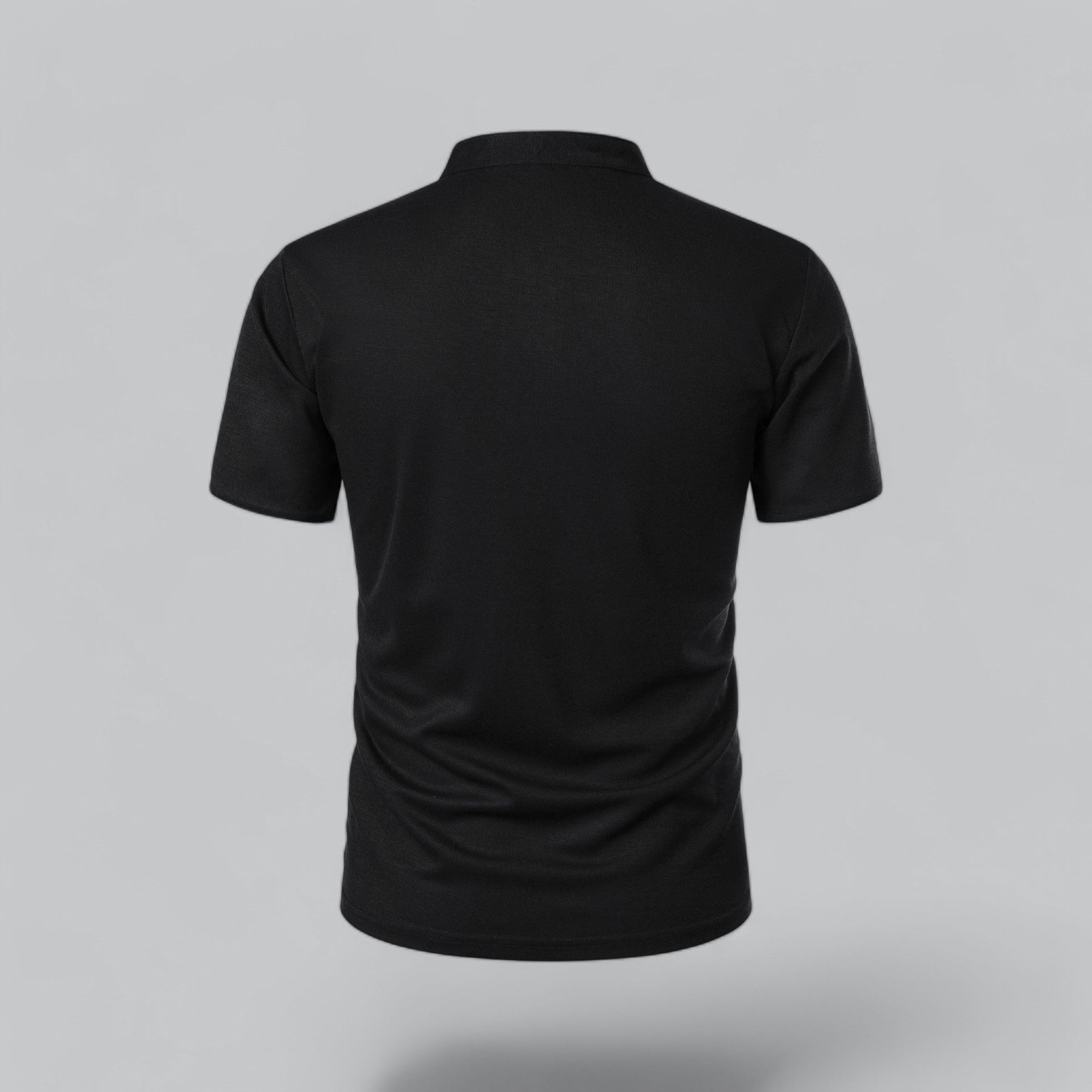 Wilfred - Collarless Polo Shirt