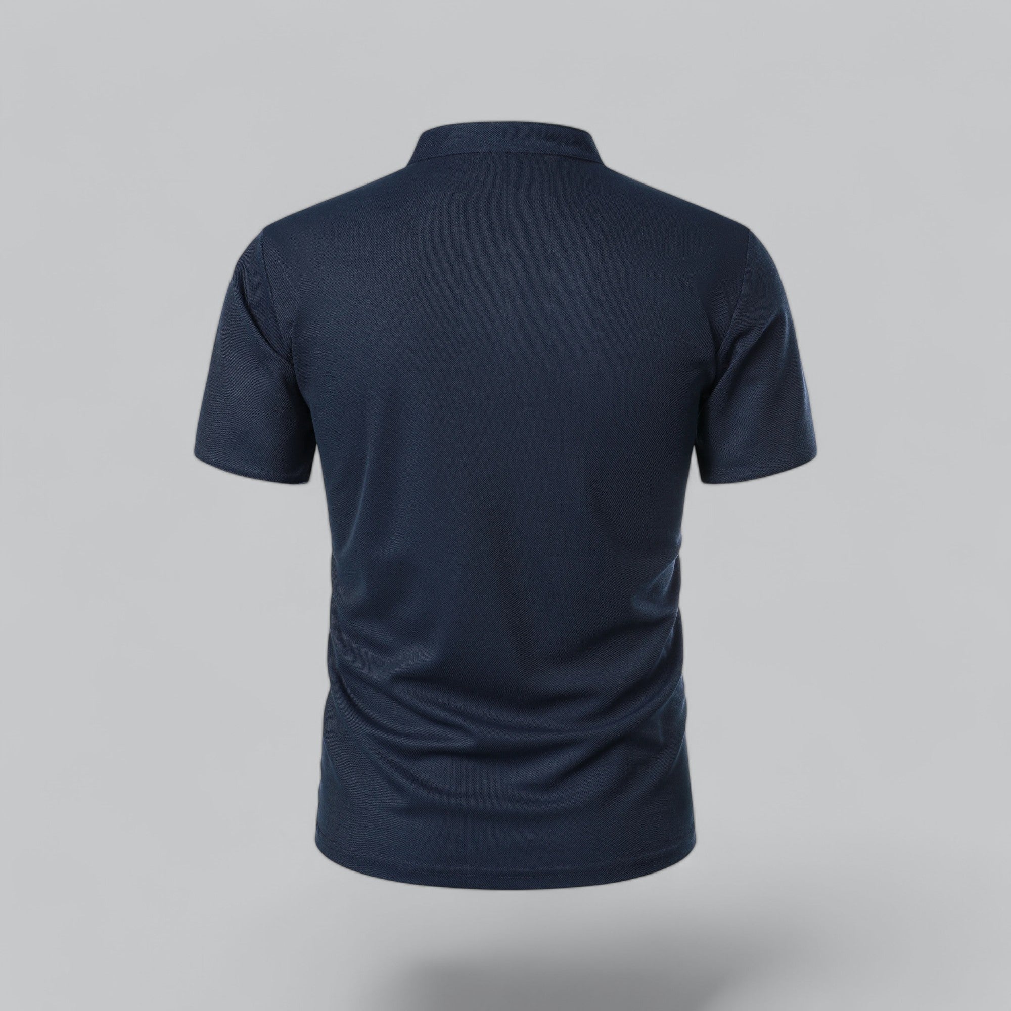 Wilfred - Collarless Polo Shirt