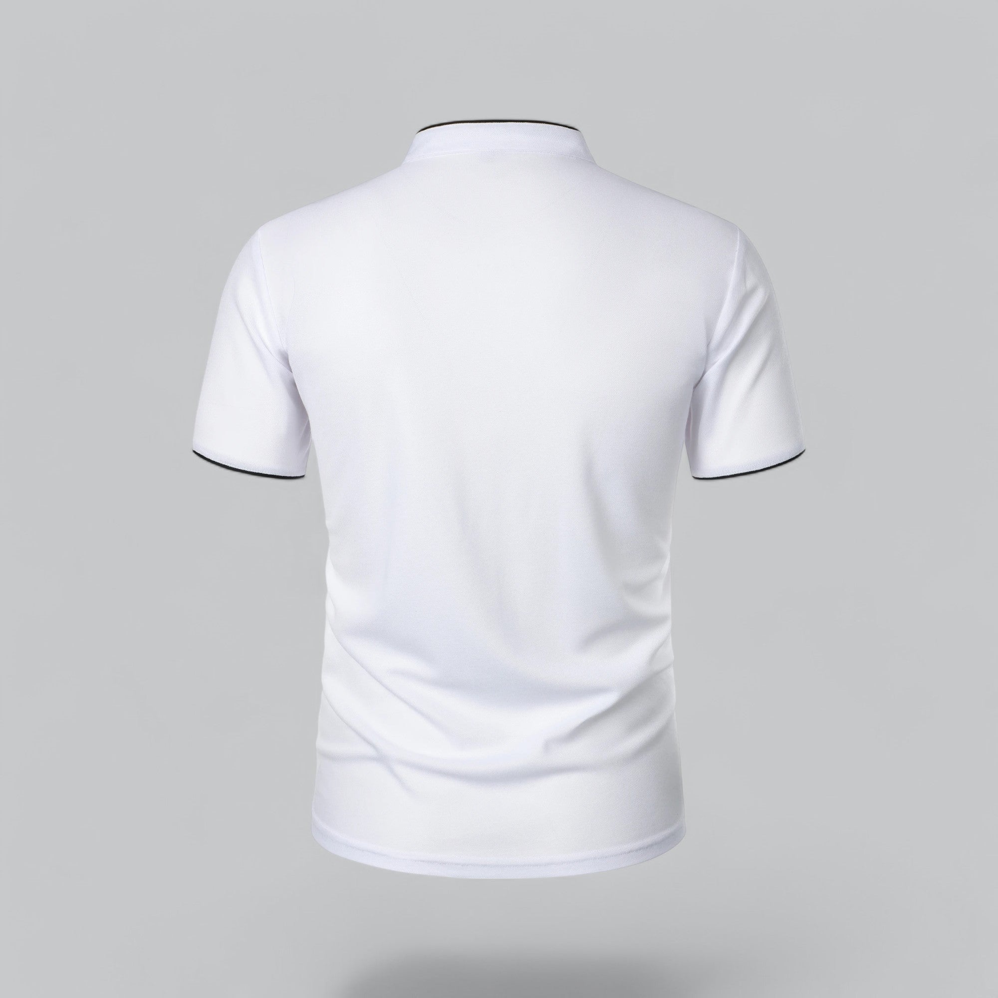 Wilfred - Collarless Polo Shirt