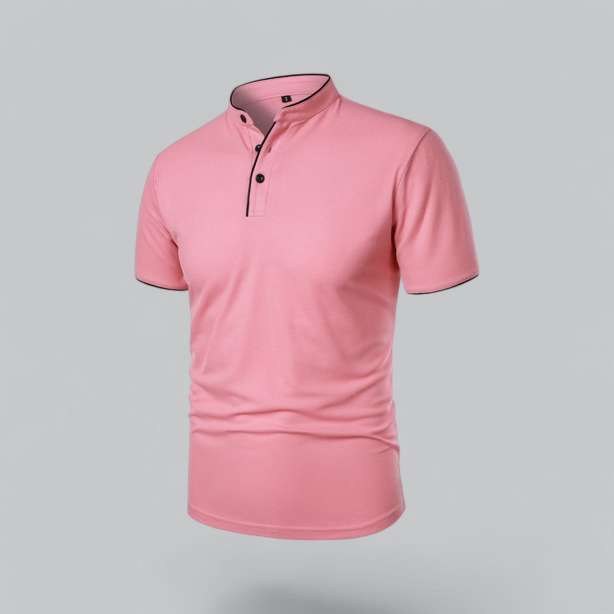 Wilfred - Collarless Polo Shirt