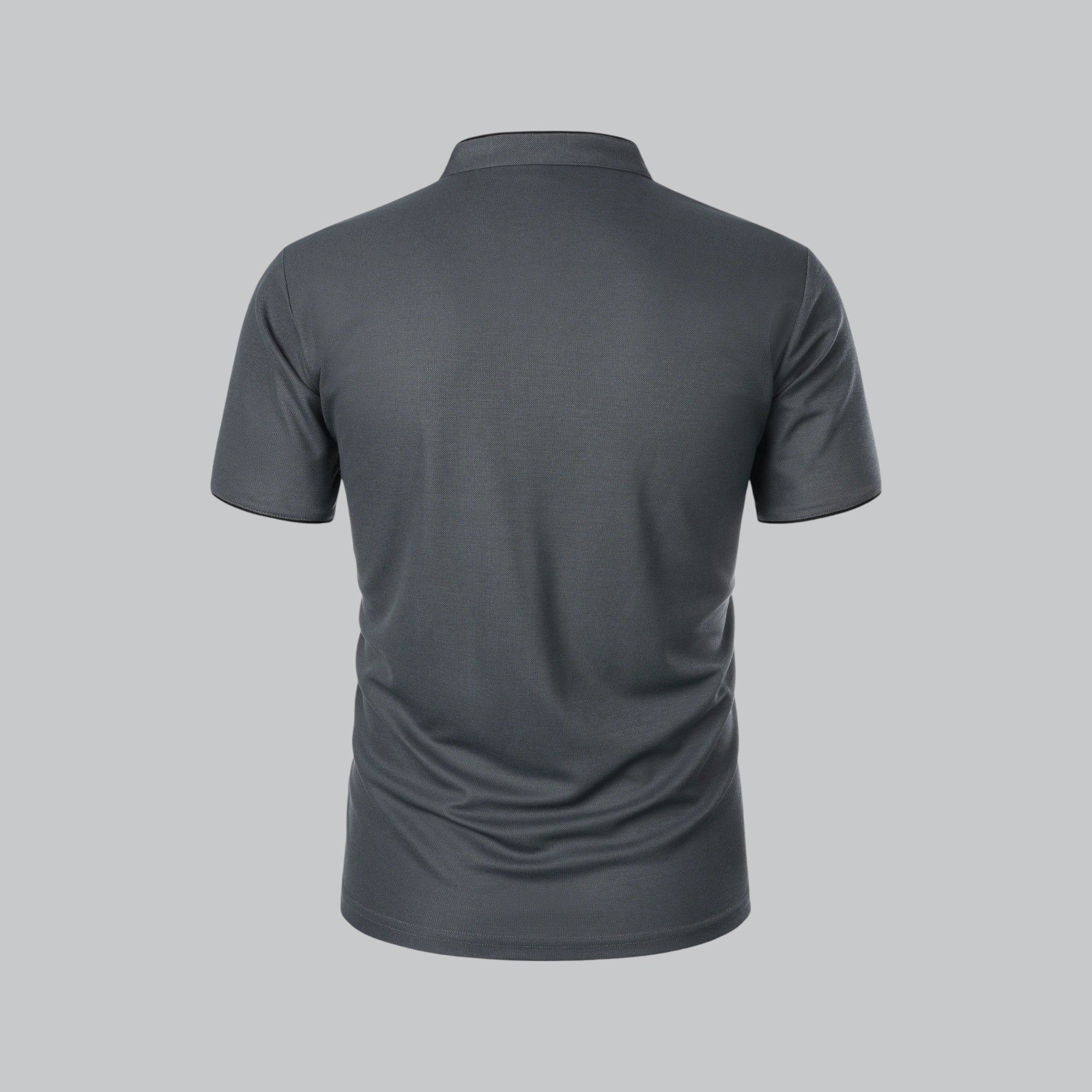 Wilfred - Collarless Polo Shirt