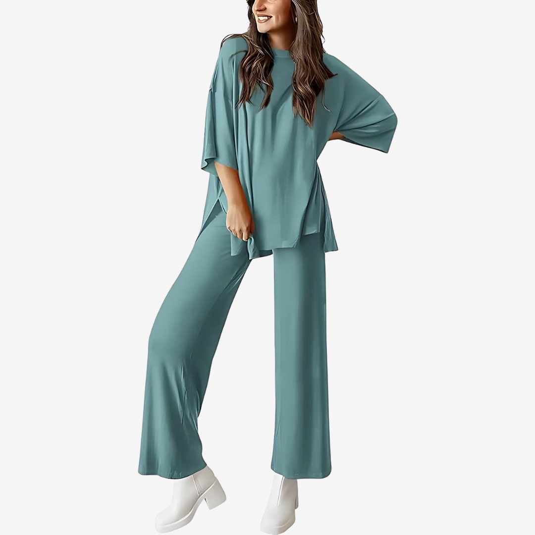 Zally – Effortless Two-Piece Lounge Set