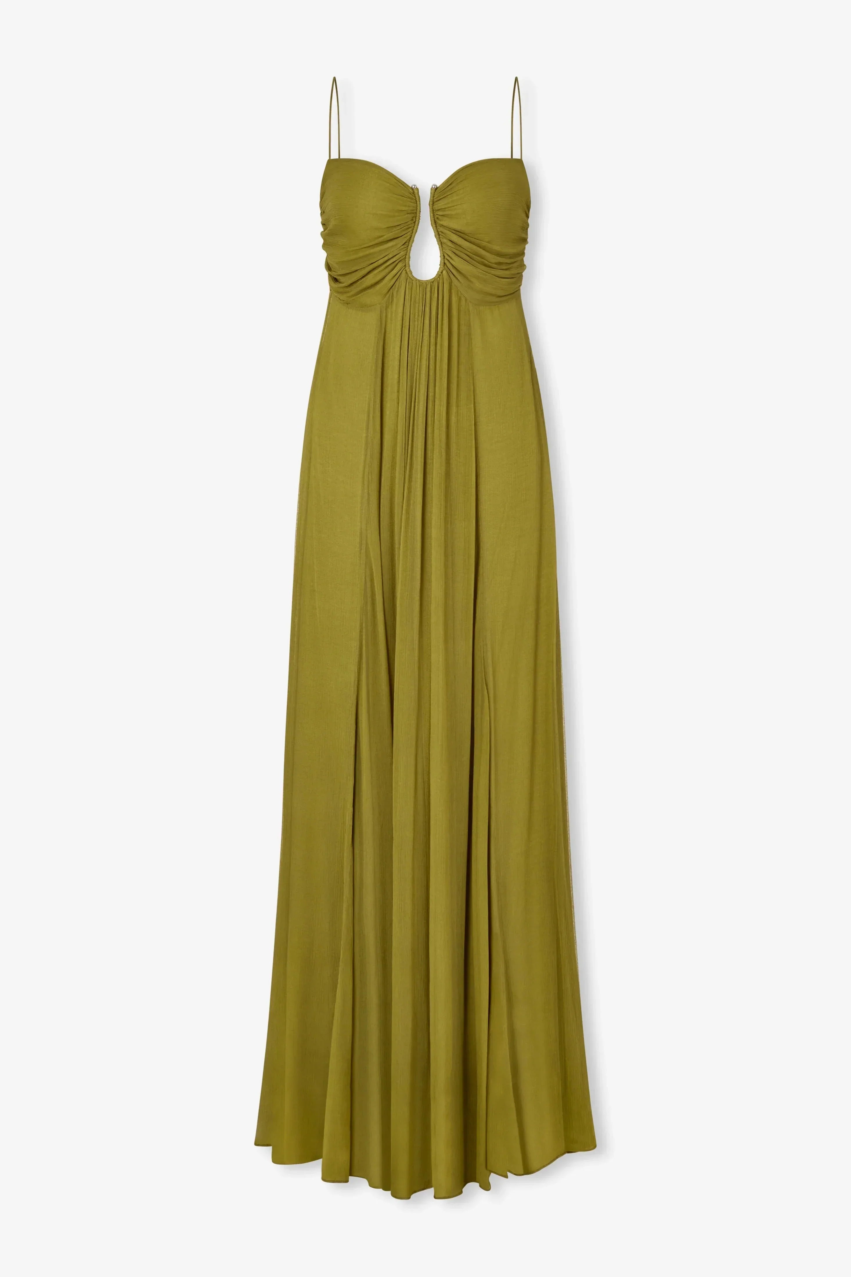 Saddie – Flowing Keyhole Maxi Dress