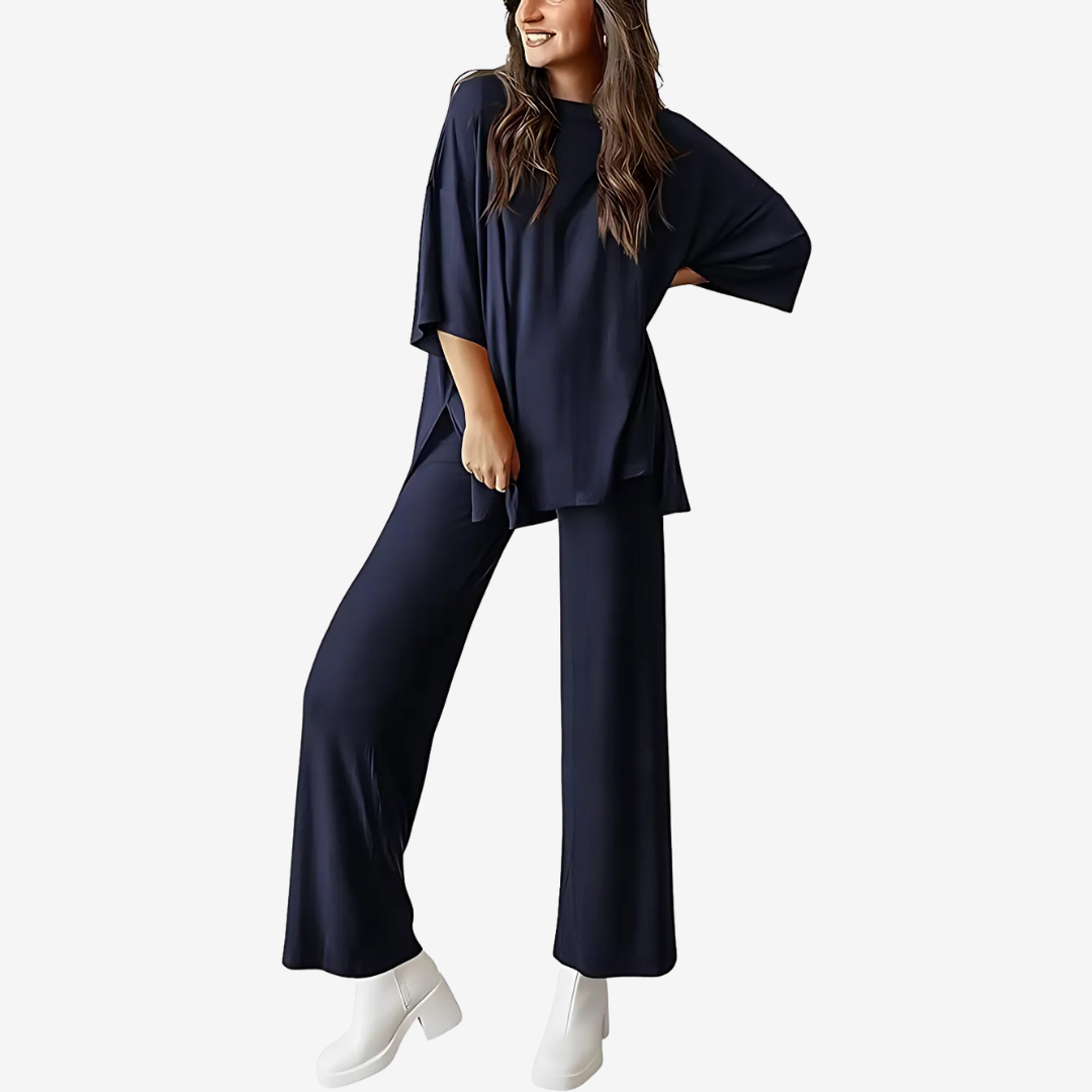 Zally – Effortless Two-Piece Lounge Set