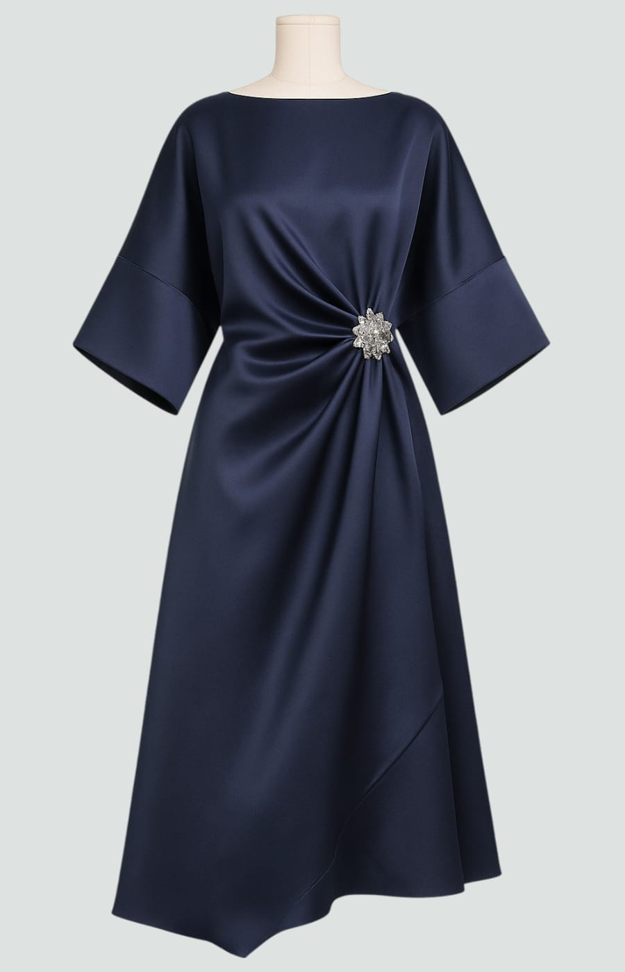 Tricia – Elegant Satin Maxi Dress