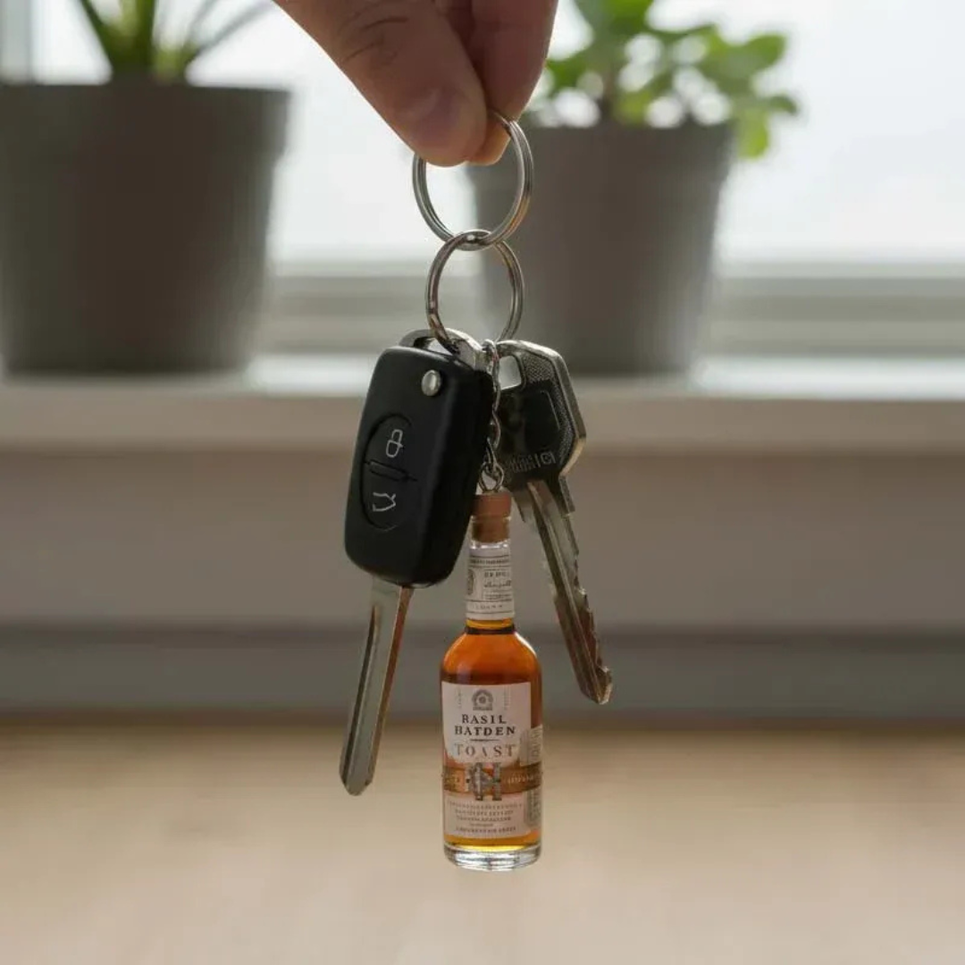 24-Day Beer & Whisky Advent Keychain Box