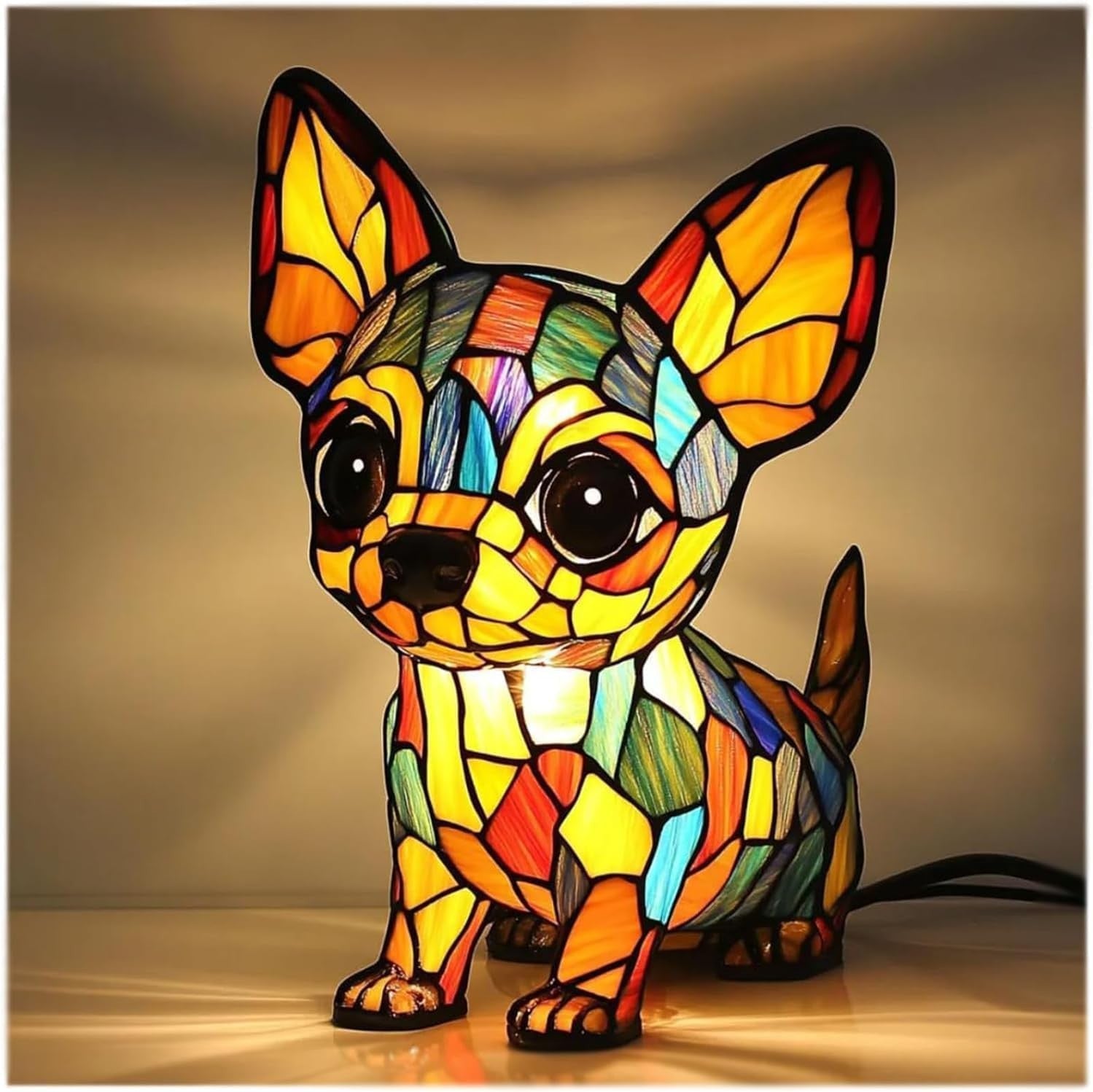Chichi - Colored Dog Lamp