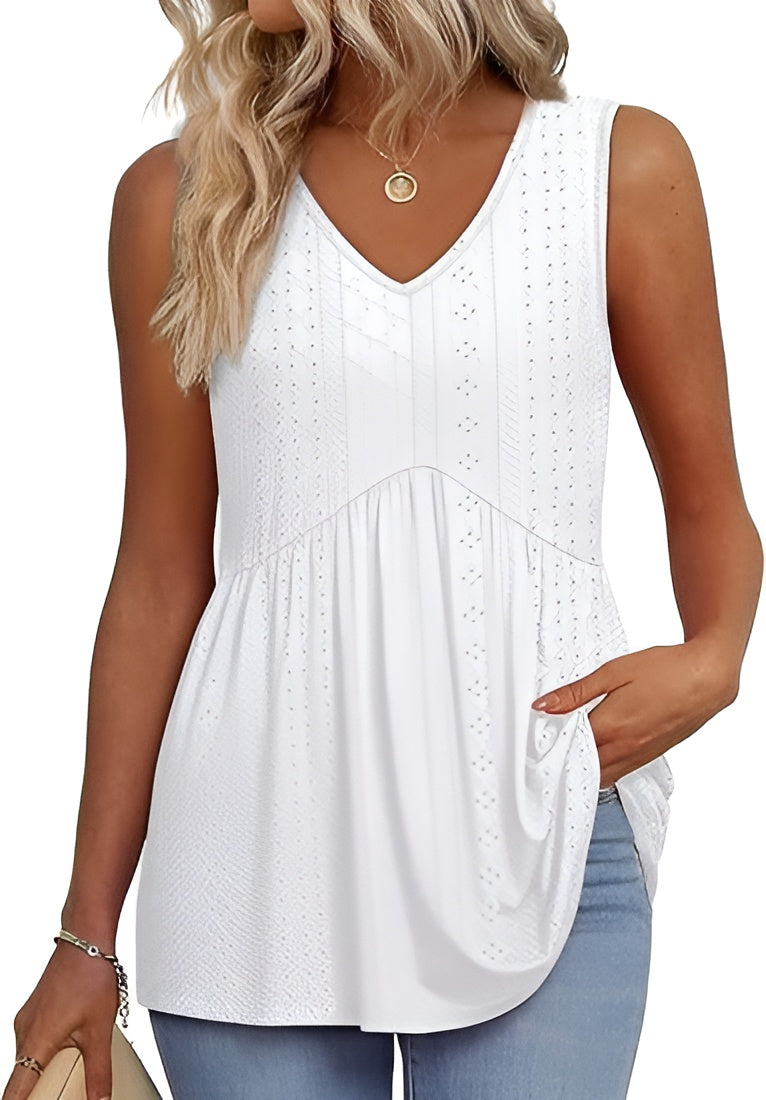 Berna – Light and Elegant Sleeveless Top
