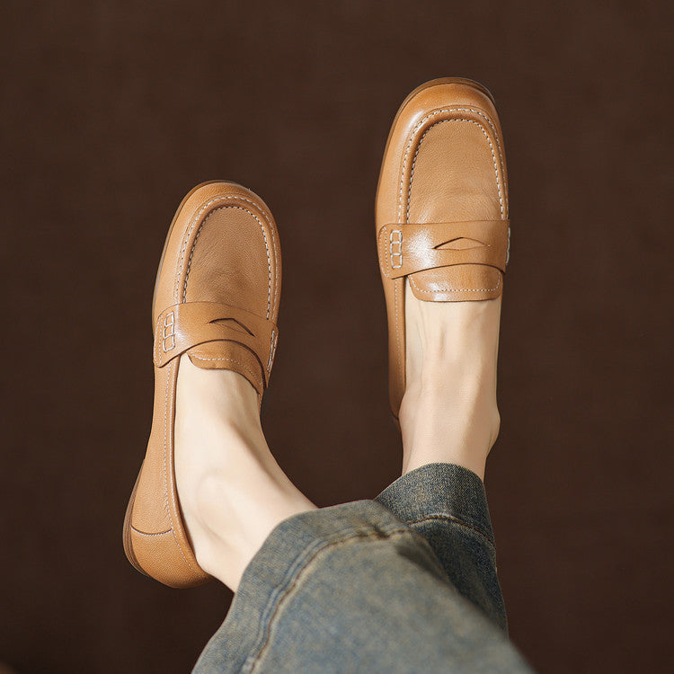 Kehlani - Genuine Leather Loafers