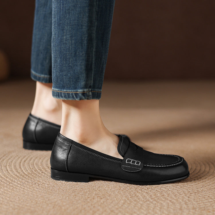 Kehlani - Genuine Leather Loafers