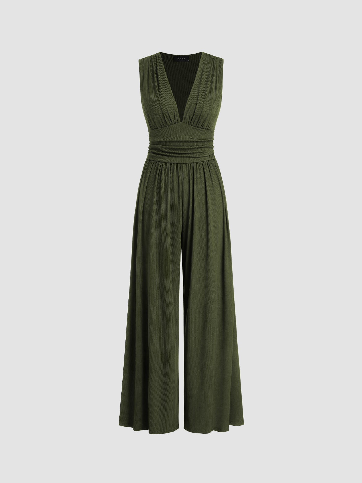 Victoria - Chic Sleeveless Wide-Leg Jumpsuit