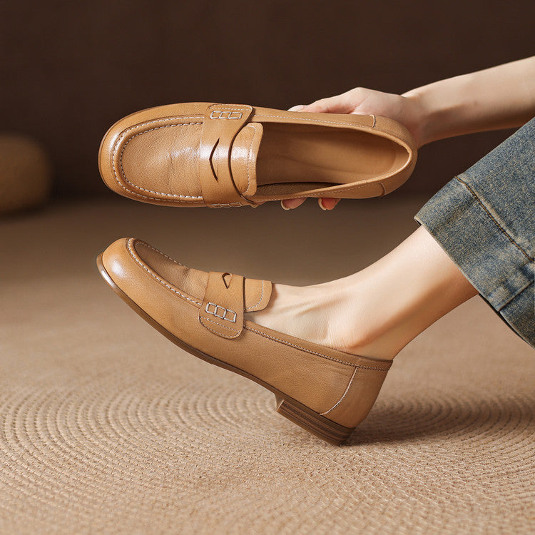 Kehlani - Genuine Leather Loafers