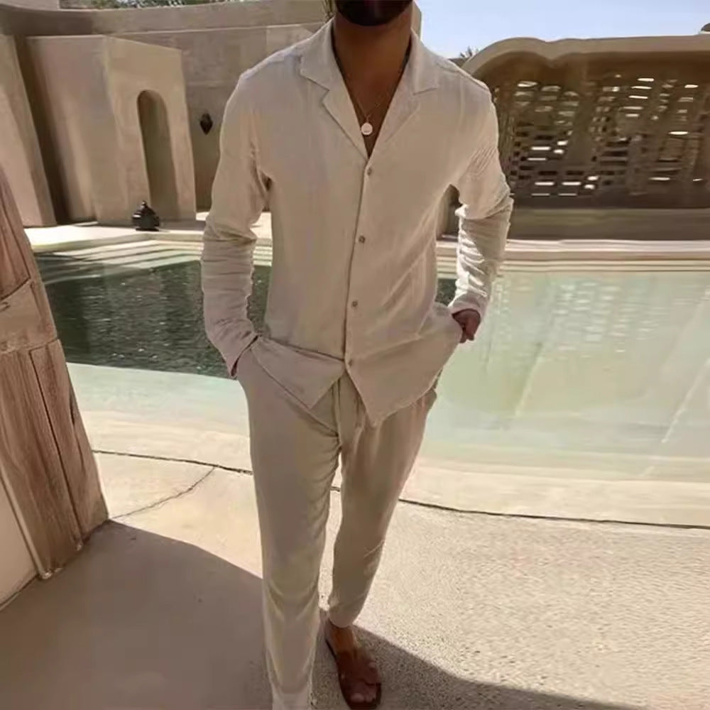 Kiel – Summer Linen Set for Effortless Style