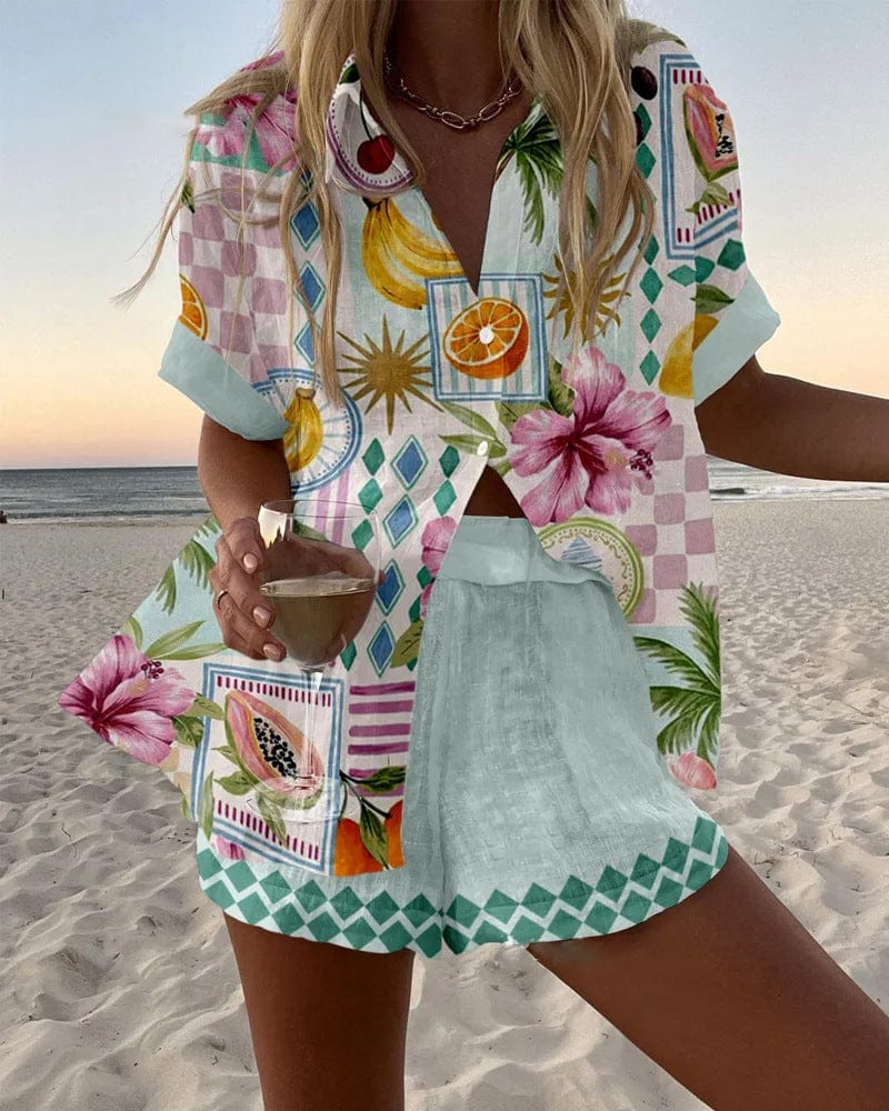 Jessy - 2-Piece Summer Linen Co-Ord Set