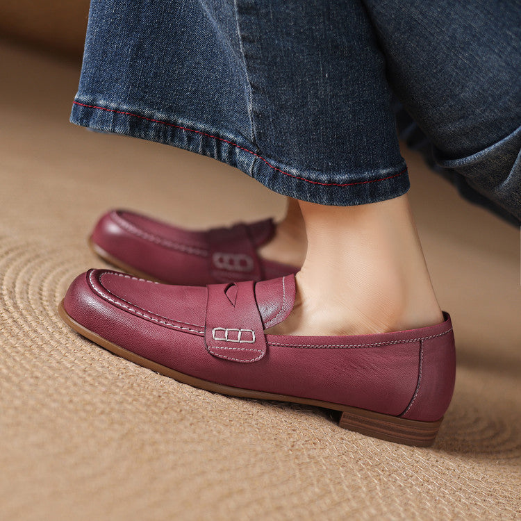 Kehlani - Genuine Leather Loafers