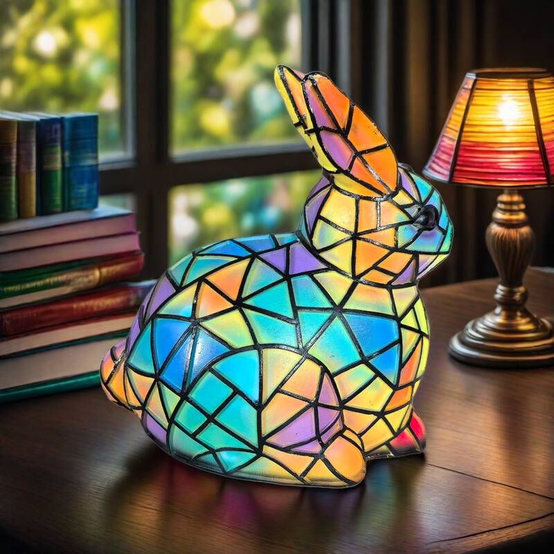 Ozzy - Colored Rabbit Lamp