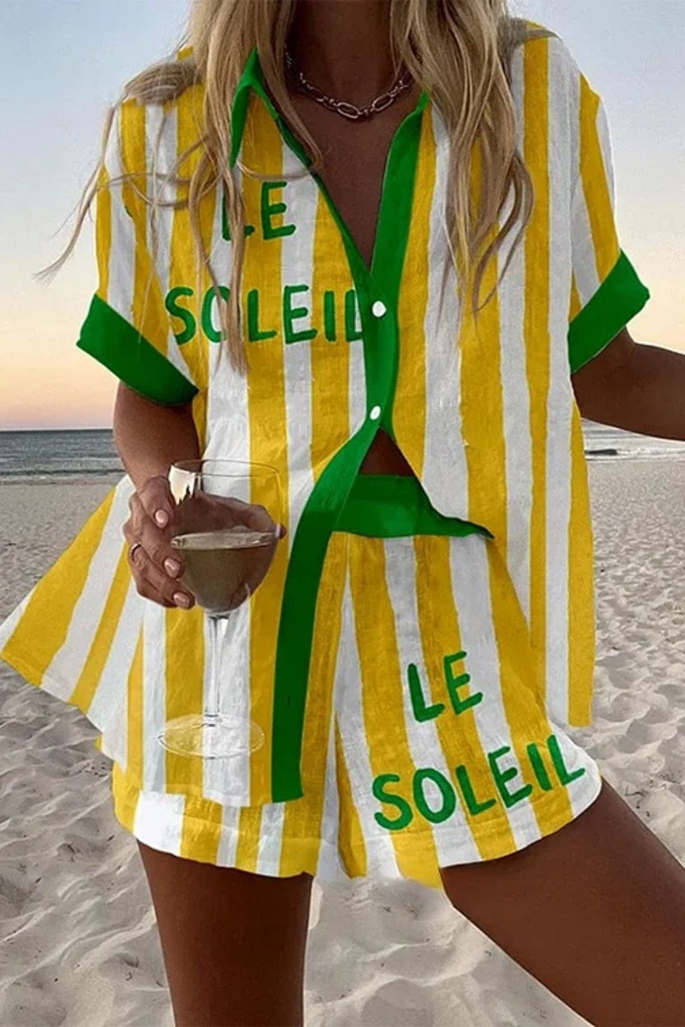 Reese - 2-Piece Summer Linen Co-Ord Set