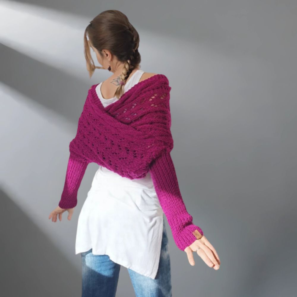 Edith – Stylish Knitted Shawl