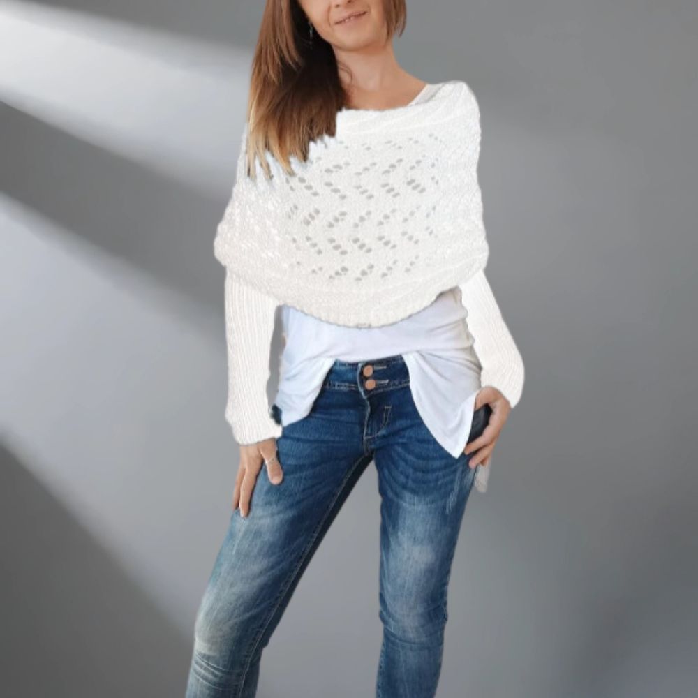 Edith – Stylish Knitted Shawl