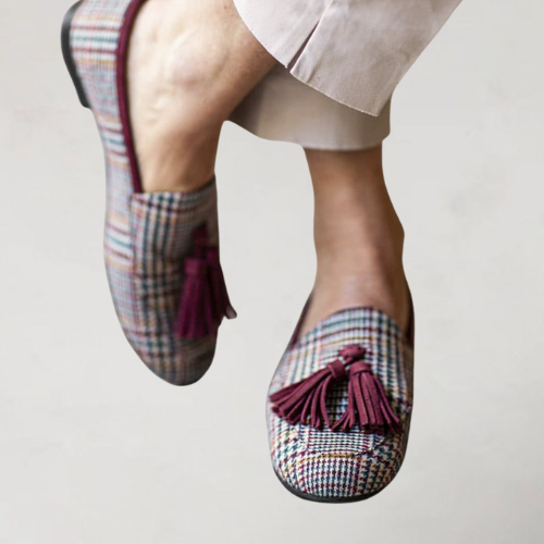 Mara – Slip-On Loafers with Scottish Tassels