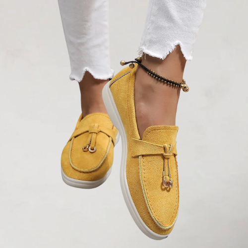 Erica – Elegant Loafers with Knotted Stitching