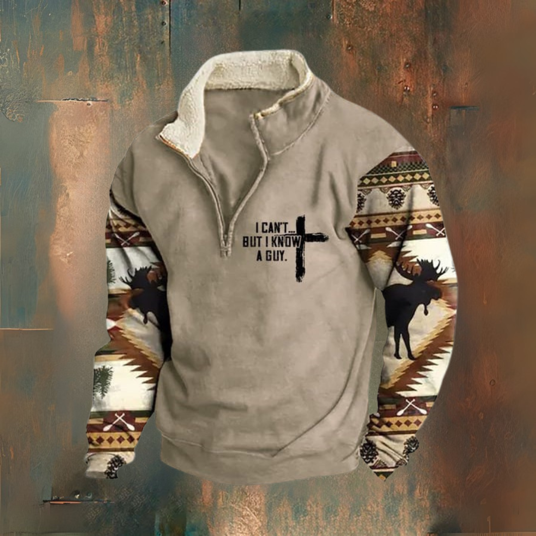 Jason - Autumn-Winter Half-Zip Jacket