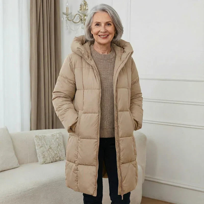 Karyl – Hooded Quilted Winter Jacket