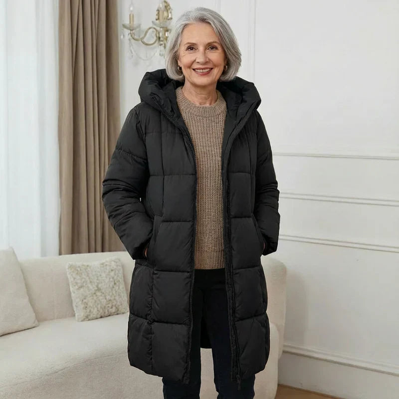 Karyl – Hooded Quilted Winter Jacket