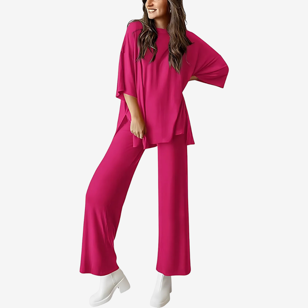 Zally – Effortless Two-Piece Lounge Set
