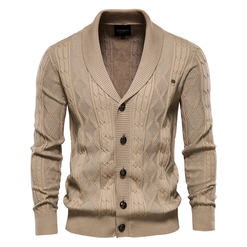 Patrick – Men’s Button-Up Cardigan