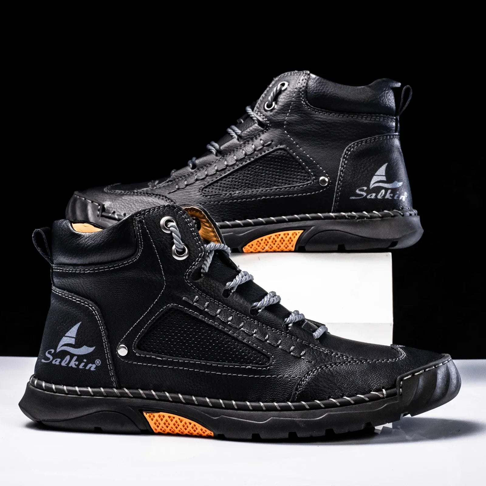 James – Premium Leather High Top Shoes