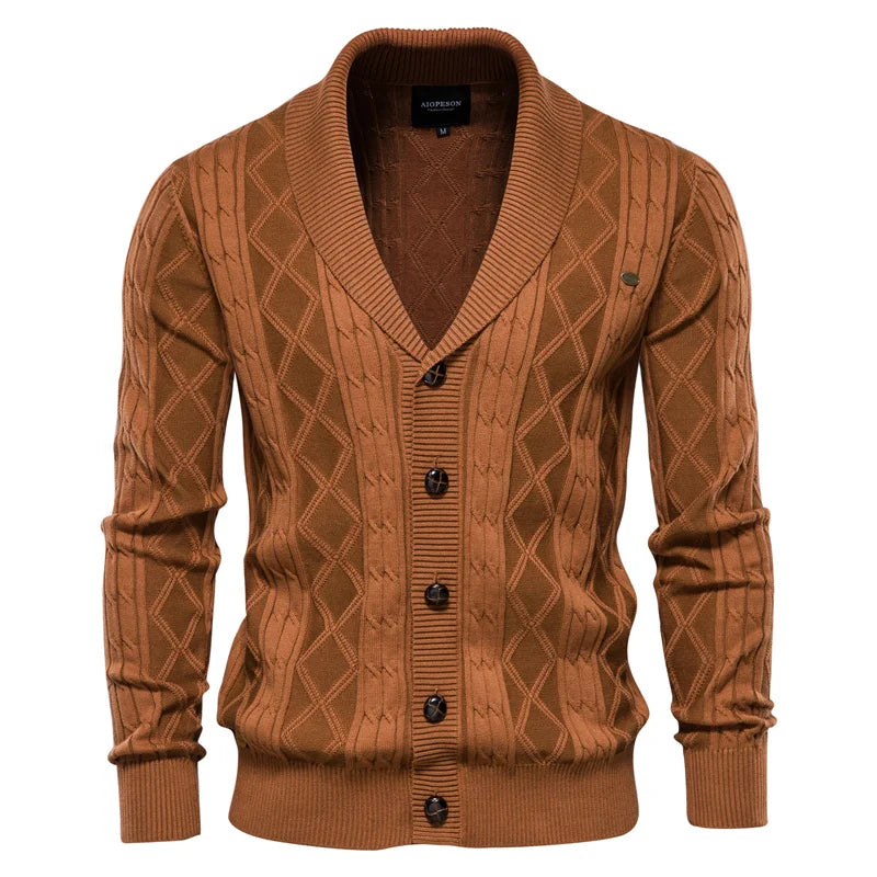 Patrick – Men’s Button-Up Cardigan