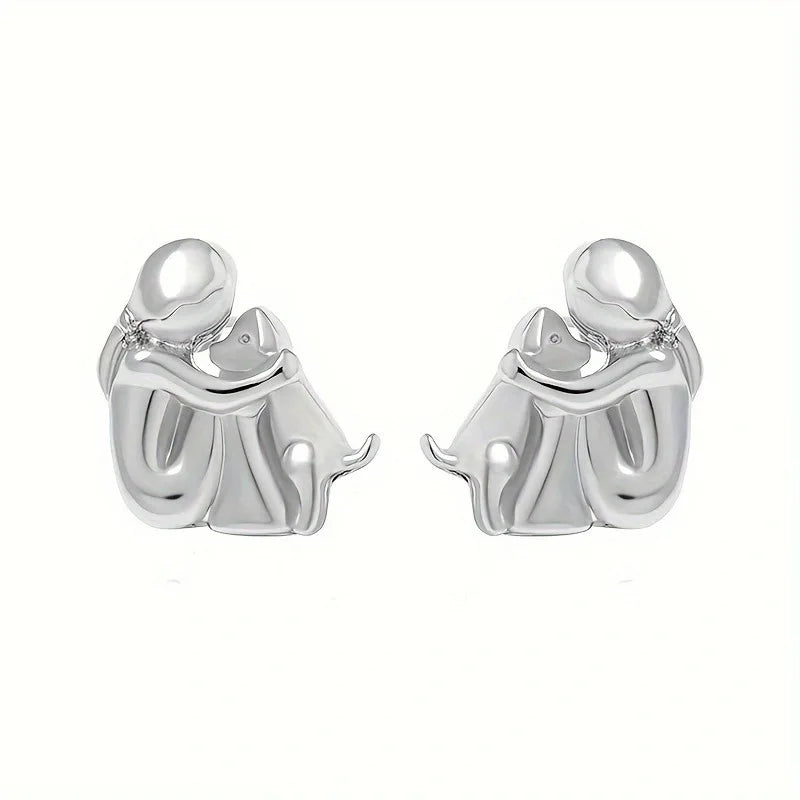Maxie - Earrings with Dog Charm