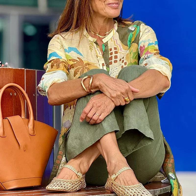 Lassy – Linen Co-ord Set for Effortless Summer Elegance