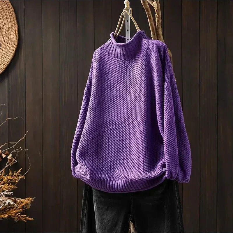 Shiloh - Relaxed Textured Knit Sweater