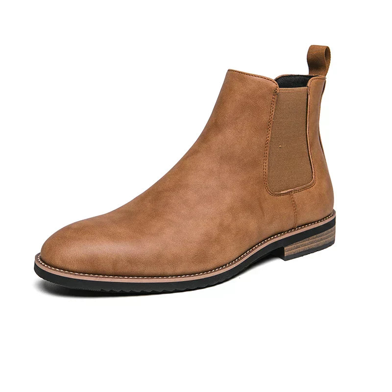 Cosmo - Chelsea Leather Boots